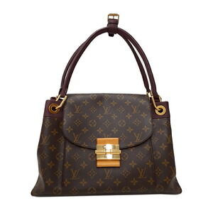 Louis Vuitton Monogram Leather Brown Olympe Tote Bag